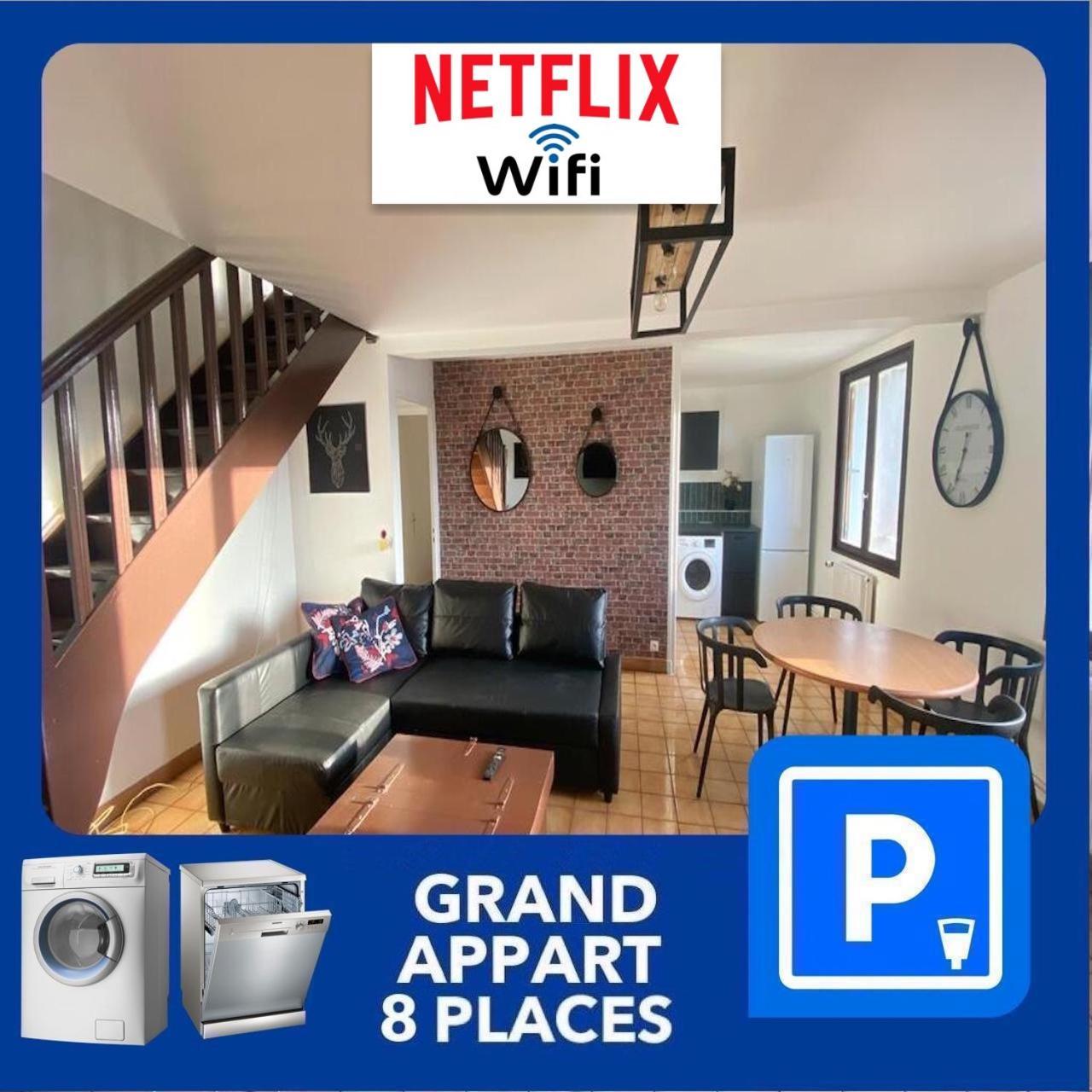 014 Chic & Cosy Grand Appart Duplex 76M2 Wifi Smart Tv Netflix Et Vue Panoramique Vila Velha Exterior foto